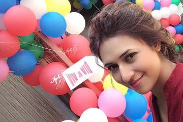 Divyanka Tripathi on the sets of Yeh Hai Mohabbatein